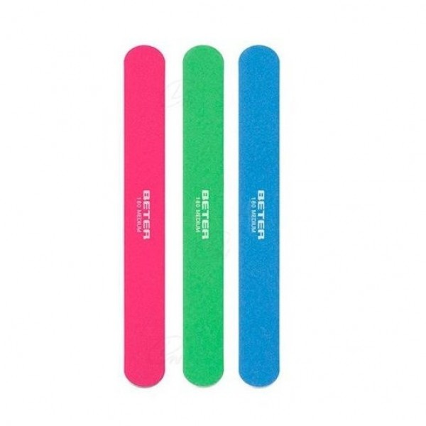 Lima de Uñas Beter Fibra Vidrio 4 Caras 175 cm